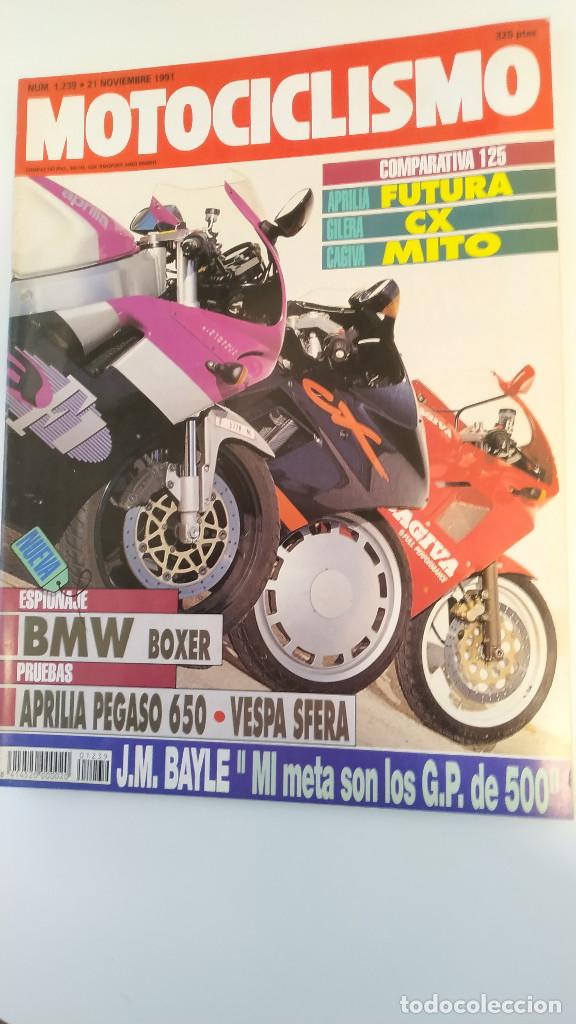 Voitures et Motocyclettes: MOTOCICLISMO NUM, 1239 de 21 de noviembre de 1991