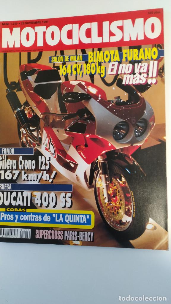 Voitures et Motocyclettes: MOTOCICLISMO NUM 1.240 de 28 de noviembre de 1991