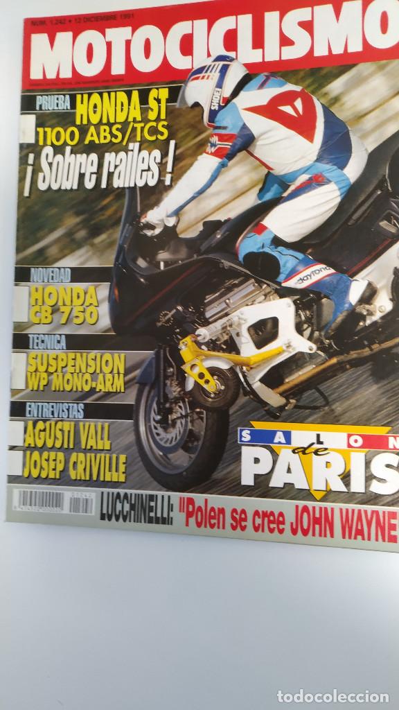 Voitures et Motocyclettes: MOTOCICLISMO NUM 1.242 de 12 de diciembre de 1991