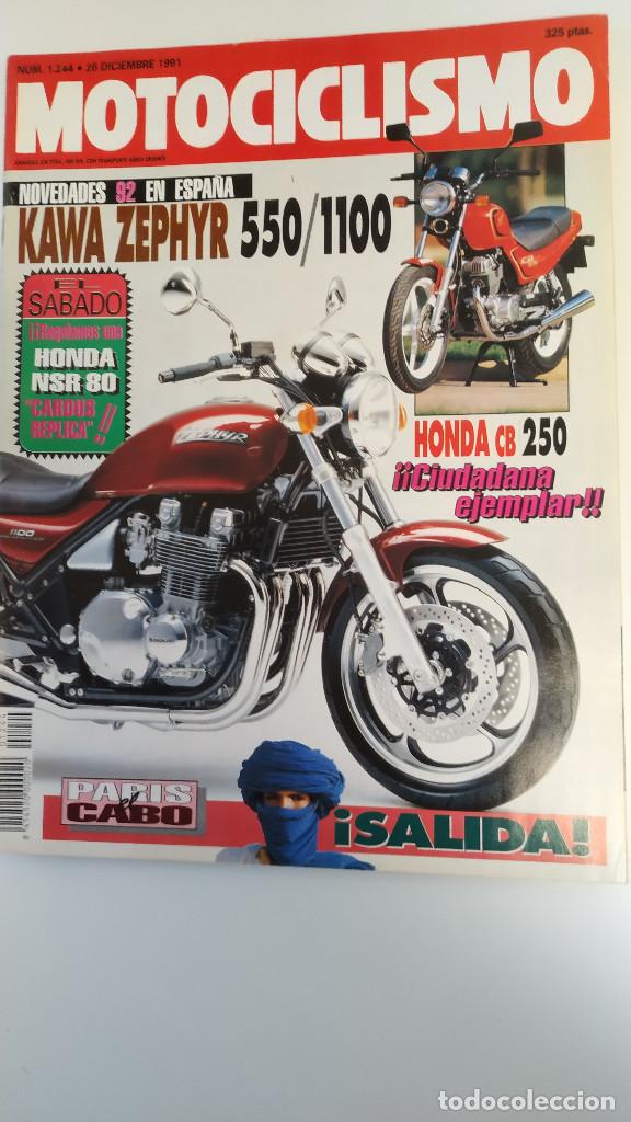 Voitures et Motocyclettes: MOTOCICLISMO NUM 1.244 de 26 de diciembre de 1991