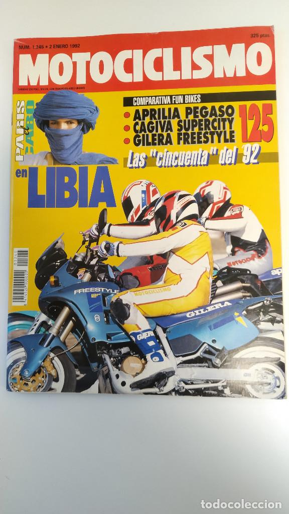 Voitures et Motocyclettes: MOTOCICLISMO NUM, 1245 de 2 de enero de 1992