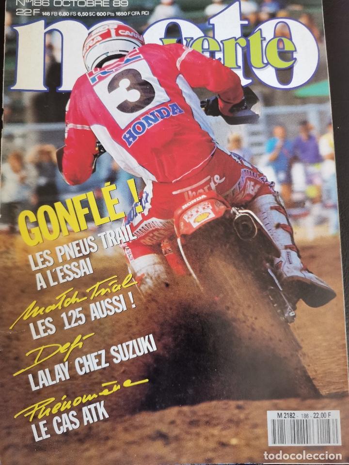 Voitures et Motocyclettes: 1989 REVISTA MOTO VERTE - HONDA NX 125 - LAS 125 TRIAL