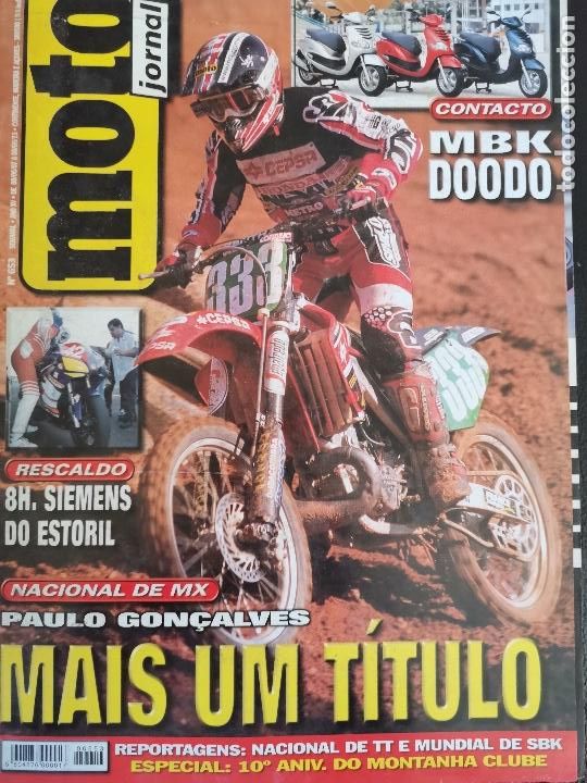 Cars and Motorcycles: 2000 REVISTA MOTO JORNAL - NACIONAL DE MX - NACIONAL TT - MUNDIAL SBK
