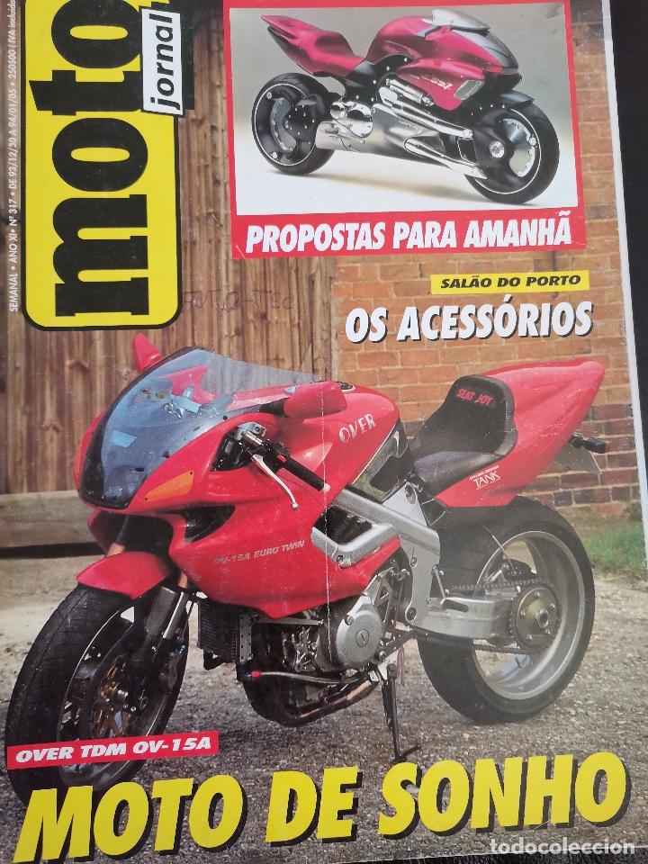 Cars and Motorcycles: 1993 REVISTA MOTO JORNAL - TOKYO MOTOR SHOW - OVER TDM OV-15A