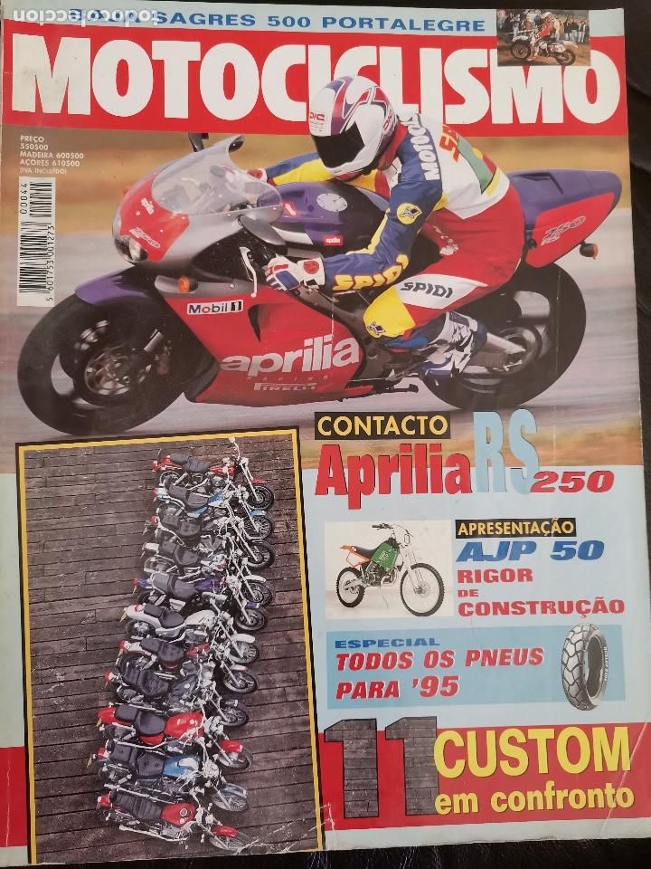 Cars and Motorcycles: 1994 REVISTA MOTOCICLISMO - APRILLIA RS 250 - AJP 50
