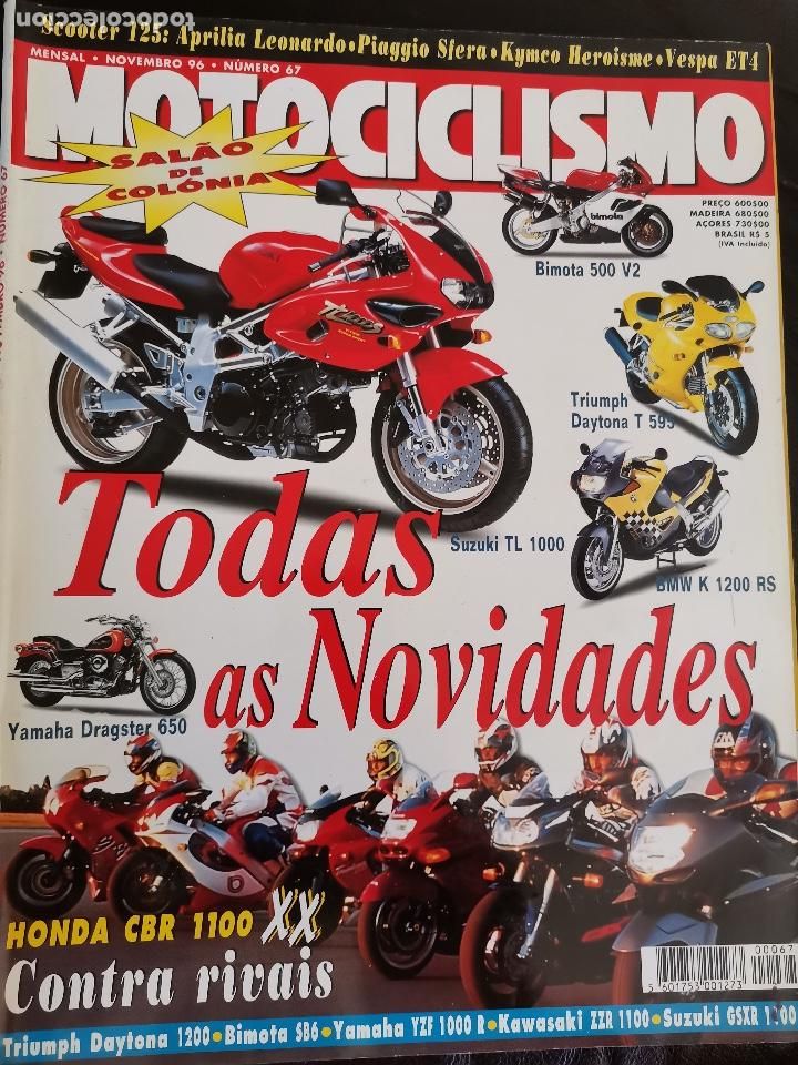 Cars and Motorcycles: 1996 REVISTA MOTOCICLISMO -BIMOTA 500 V2 - TRIUMPH DAYTONA T 595 - BMW K 1200 RS - CBR 1100 XX