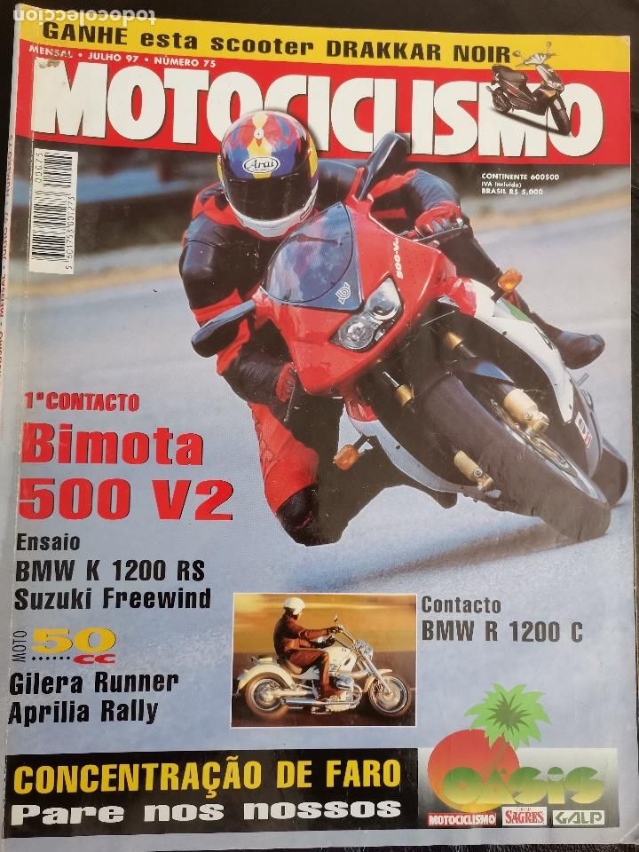 Cars and Motorcycles: 1997 REVISTA MOTOCICLISMO -BIMOTA 500 V2 -