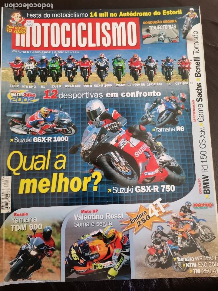 Cars and Motorcycles: 2002 REVISTA MOTOCICLISMO - 12 DESPORTIVAS EN CONFRONTO - MOTO GP VALENTINO ROSSI