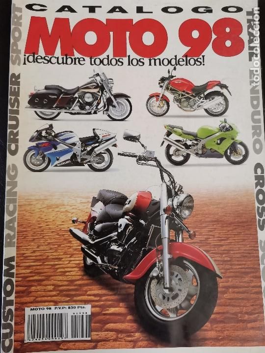 Cars and Motorcycles: 1998 REVISTA MOTO - TODOS LOS MODELOS DE 1998 - CUSTOM - RACING - CRUISING - SPORT