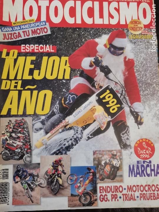 Cars and Motorcycles: 1996 REVISTA MOTOR MOTOCICLISMO - LO MEJOR DEL A&Ntilde;O - ENDURO - MOTOCROSS - TRIAL- PRUEBAS
