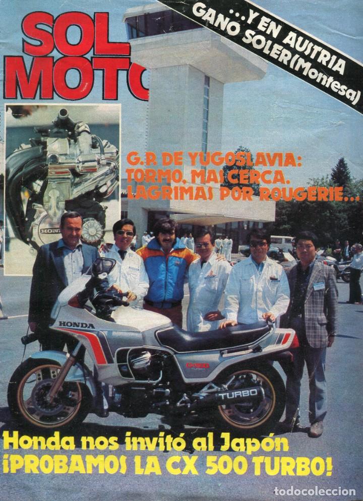 Autos und Motorr&auml;der: SOLO MOTO NUMERO 288 JUNIO DE 1981 G.P. DE YUGOSLAVIA TORMO MAS CERCA LAGRIMAS POR ROUGEIRE...