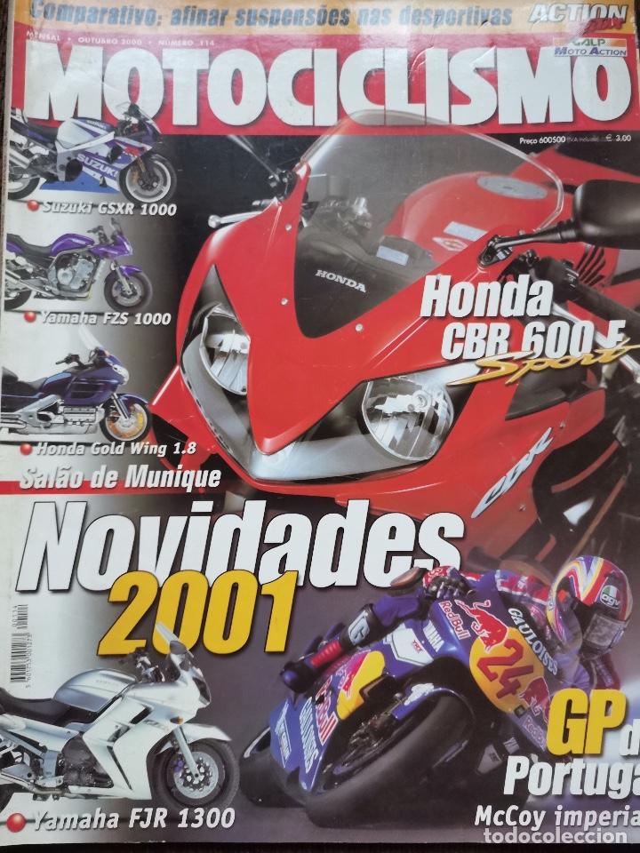 Voitures et Motocyclettes: 2000 REVISTA MOTOCICLISMO - HONDA CBR 600 E SPORT - HONDA GOLD WING 1800 - GP DE PORTUGAL