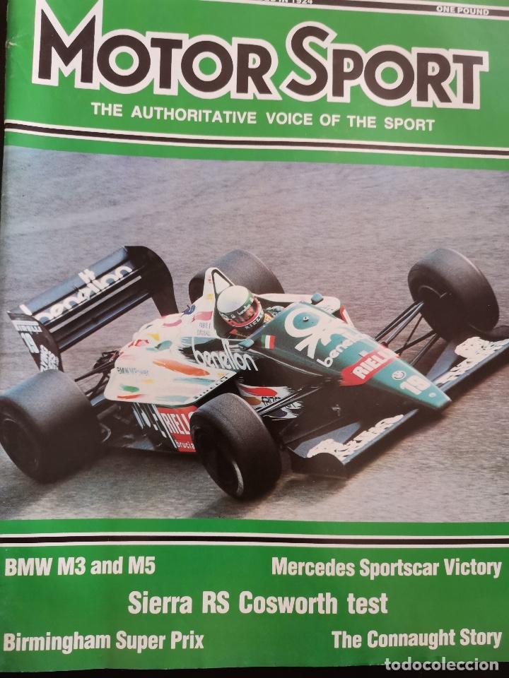 Voitures et Motocyclettes: 1986 REVISTA MOTOR SPORT - BMW M3 Y M5 - SIERRA RS COSWORTH TEST - ITALIA GP - RALI 1000 LAGOS