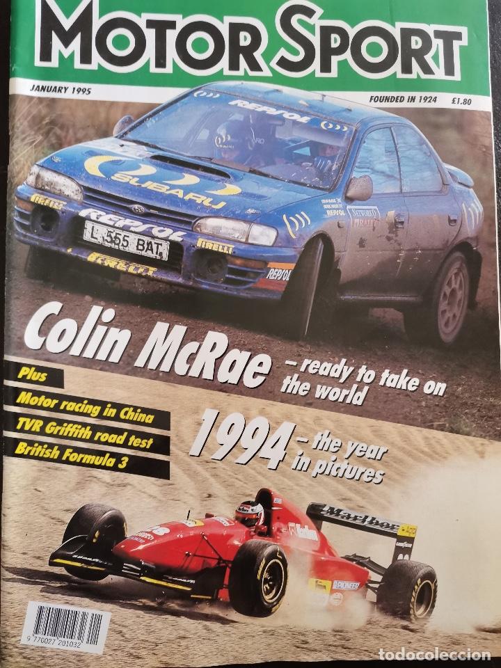 Voitures et Motocyclettes: 1995 REVISTA MOTOR SPORT - COLIN McRAE - TVR GRIFFITH ROAD TEST - 1994 YEAR IN PICTURES