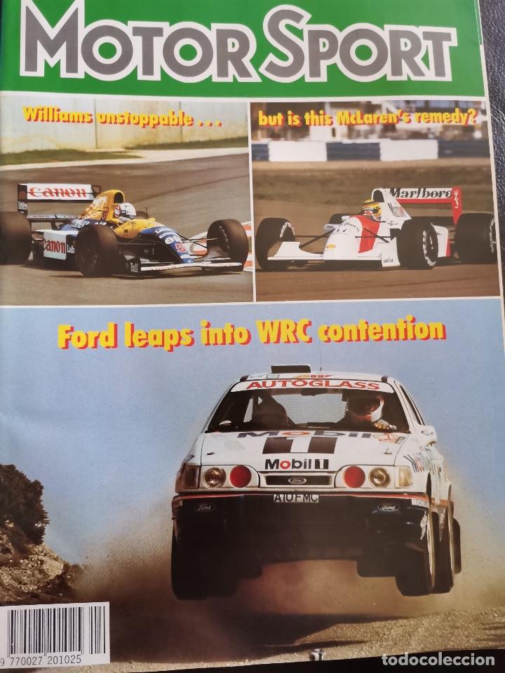 Voitures et Motocyclettes: 1992 REVISTA MOTOR SPORT - BMW M3 TRACK TEST - ROAD TEST MAZDA MX-6 - SWEDEN RALLY