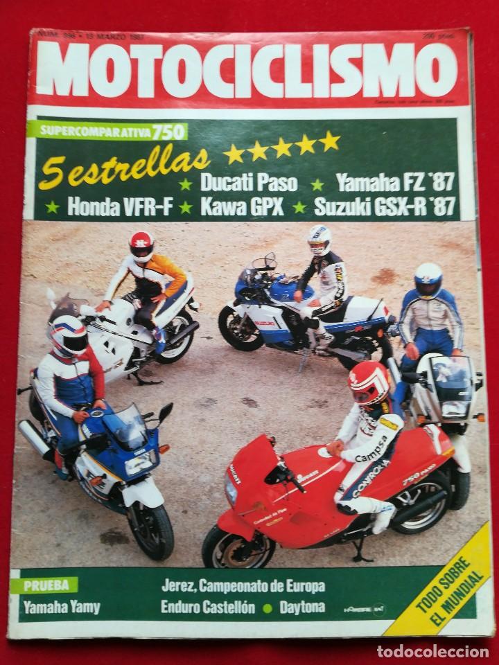 Voitures et Motocyclettes: Motociclismo N 996 marzo 1987