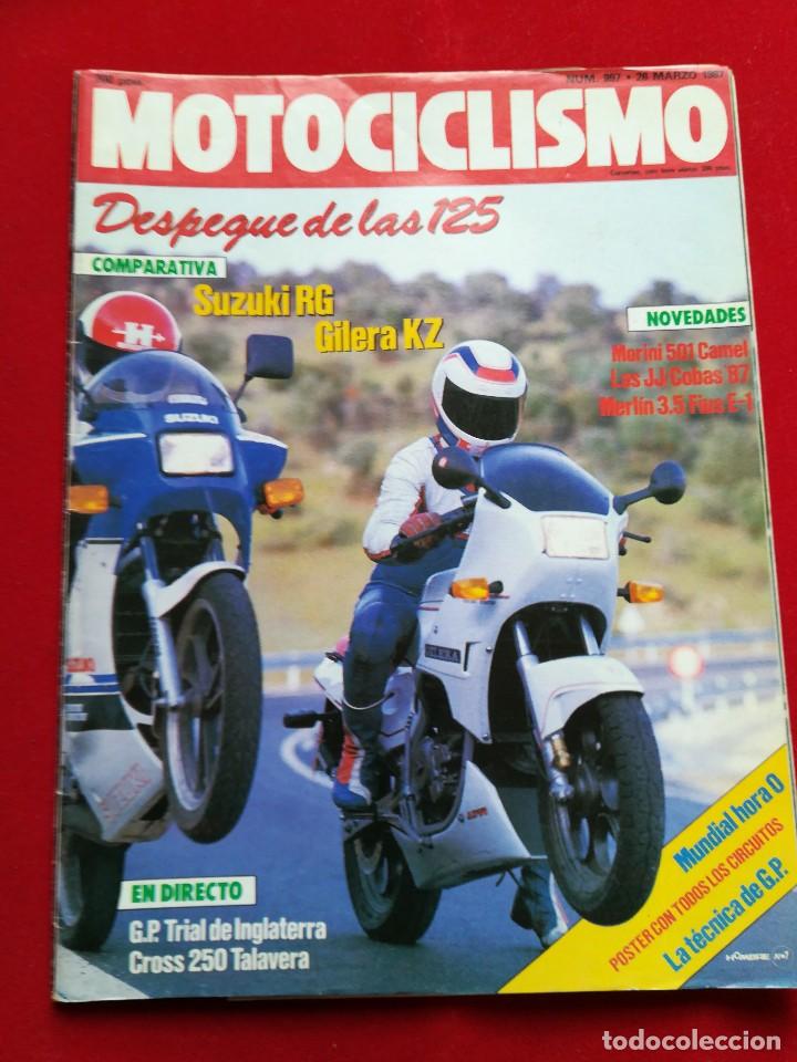 Voitures et Motocyclettes: Motociclismo N 997 marzo 1987 . Gastos de env&iacute;o certificados con correos de 3.60&euro;