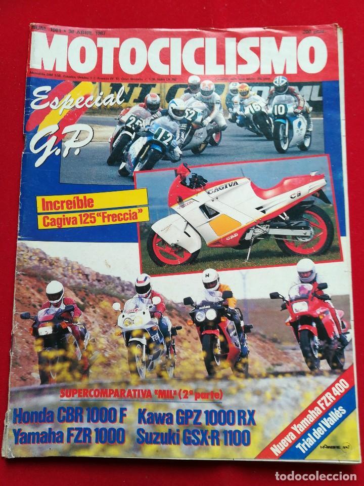 Voitures et Motocyclettes: Motociclismo N 1001 abril 1987