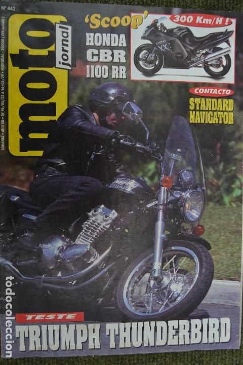 Voitures et Motocyclettes: 1996 REVISTA MOTO JORNAL - HONDA CBR 1100 RR - TRIUMPH THUNDERBIRD - TROFEO KTM
