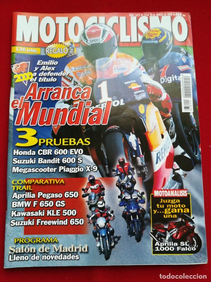 Voitures et Motocyclettes: Motociclismo N 1673 marzo 2000 gastos de env&iacute;o certificados con correos de 3.60&euro;