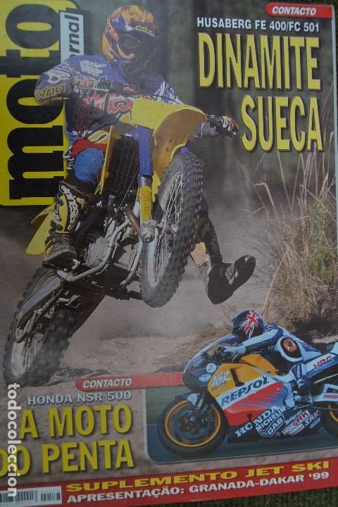 Autos und Motorr&auml;der: 1998 REVISTA MOTO JORNAL - HUSABERG FE 400 / FC 501 - HONDA NSR 500 - GRANADA DAKAR 1999