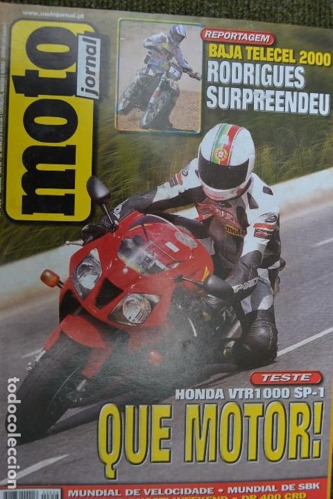 Coches y Motocicletas: 2000 REVISTA MOTO JORNAL - BAJA TELECEL 2000 - HONDA VTR 1000 SP-1 - MUNDIAL VELOCIDADE