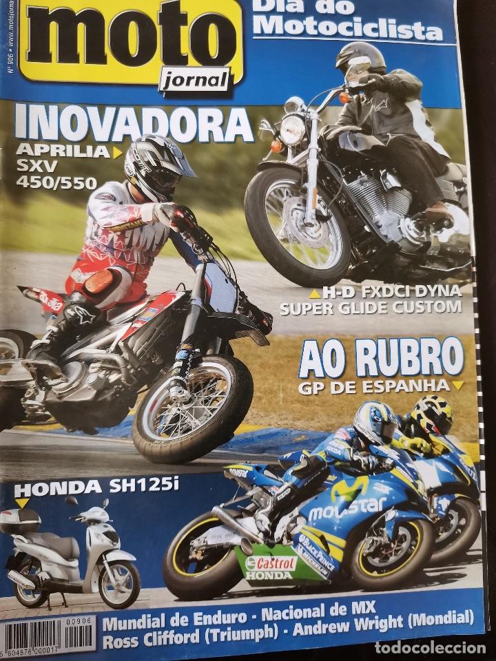 Cars and Motorcycles: 2005 REVISTA MOTO JORNAL - APRILIA SVX 450/550 - GP DE ESPA&Ntilde;A AL RUBRO - MUNDIAL DE ENDURO