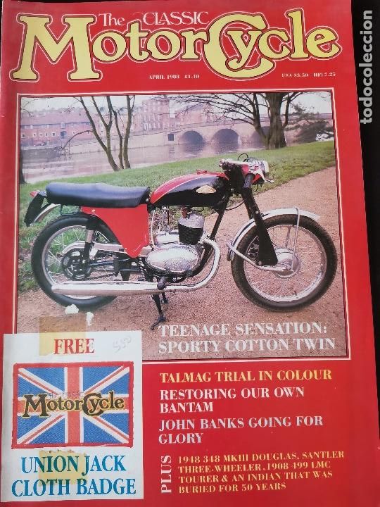 Voitures et Motocyclettes: 1988 REVISTA MOTOR CYCLE - 1948 348 MKII DOUGLAS - THREE WHEELER 1908 499 LMC - INDIAN