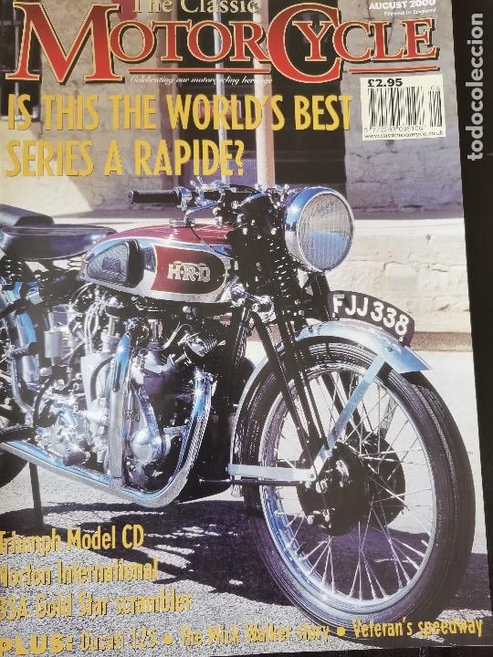 Voitures et Motocyclettes: 2000 REVISTA THE CLASSIC MOTORCYCLE - TRIUMPH MODEL CD - NORTON INTERNACIONAL - BSA GOLD STAR
