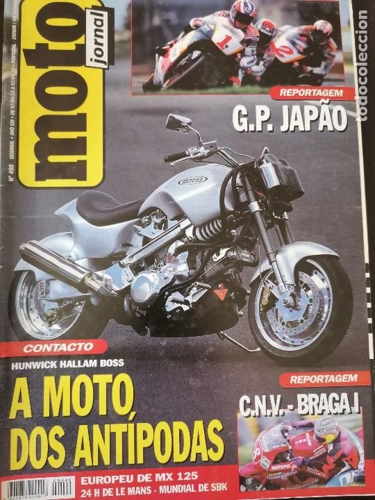 Voitures et Motocyclettes: 1997 REVISTA MOTO JORNAL - G.P JAPON - HUNWIK HALLAM BOSS - C.N.V BRAGA I