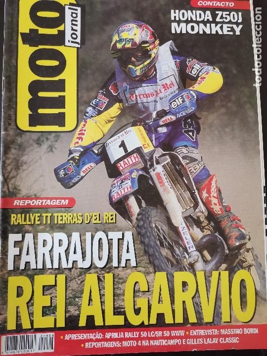 Voitures et Motocyclettes: 1997 REVISTA MOTO JORNAL - HONDA Z50J MONKEY - RALLY TERRAS D`EL REI - APRILIA RALLY 50