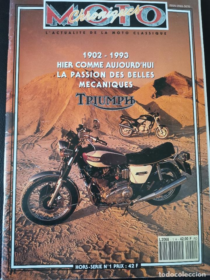 Voitures et Motocyclettes: 1993 REVISTA MOTO JORNAL - 1902 - 1993 TRIUMPH NUMERO SPECIAL