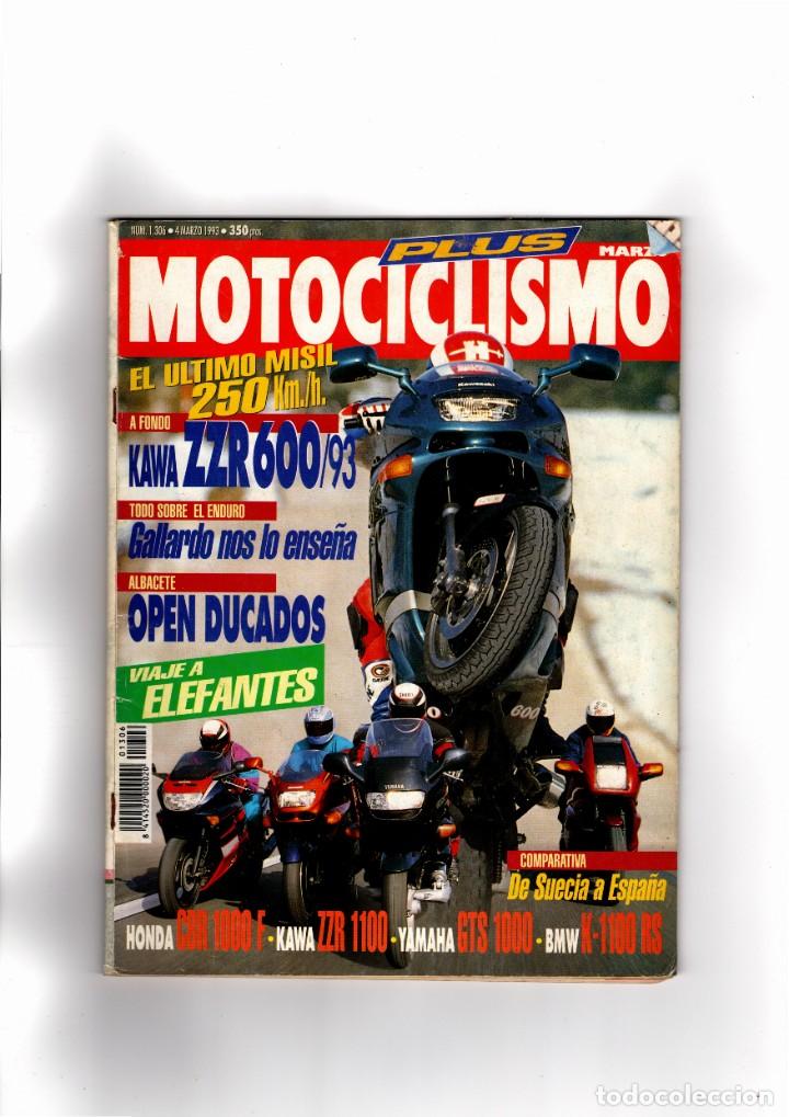 Voitures et Motocyclettes: Revista Motociclismo N&ordm; 1306 de 4 de marzo de 1993
