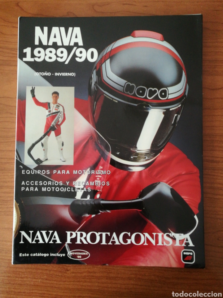 Voitures et Motocyclettes: CAT&Aacute;LOGO NAVA 1989/90 NAVA PROTAGONISTA. EQUIPOS PARA MOTORISMO, ACCESORIOS Y RECAMBIOS 120 ps