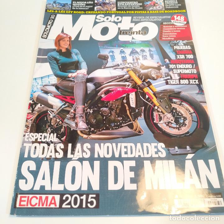 Voitures et Motocyclettes: REVISTA SOLO MOTO TREINTA NUM. 394 - DICIEMBRE 2015
