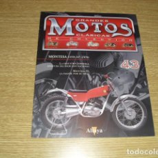 Coches y Motocicletas: GRANDES MOTOS CLÁSICAS DE COLECCIÓN - FASCICULO Nº 43 - MONTESA COTA 247 DEL 1970. Lote 264418359