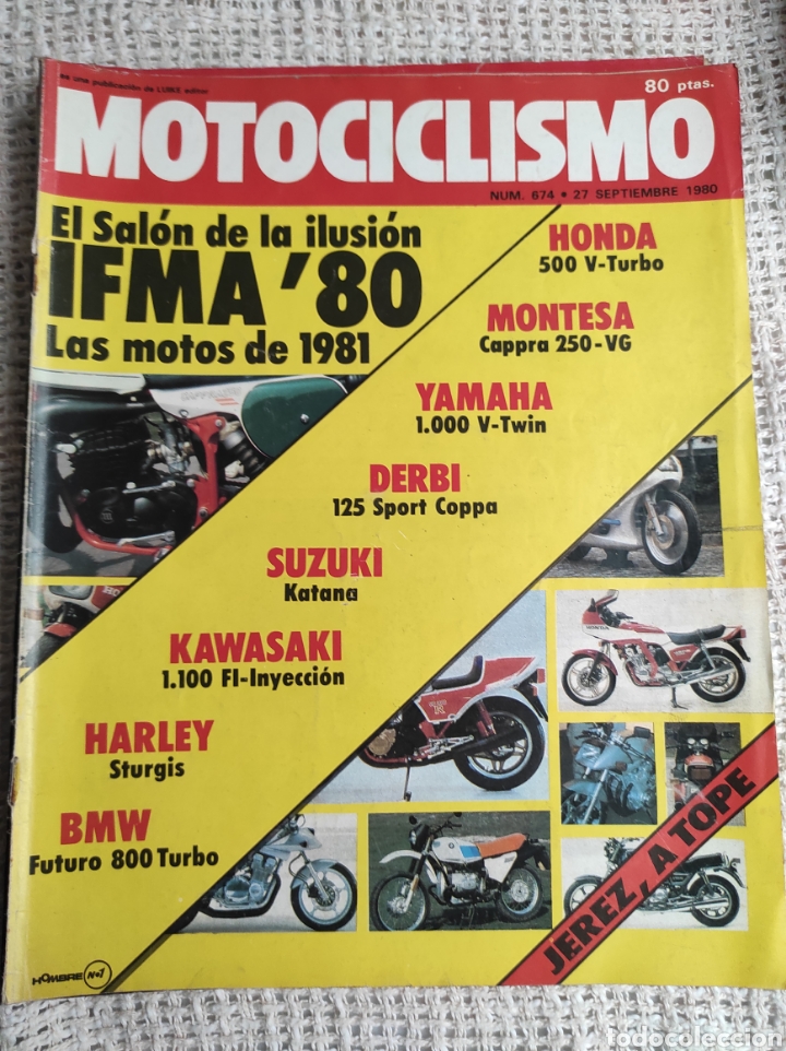 Coches y Motocicletas: MOTOCICLISMO N&ordm; 674 A&Ntilde;O 1980. PRUEBA: MONTESA CAPPRA 250 GV. PRUEBA: MONTESA ENDURO 250 H6.
