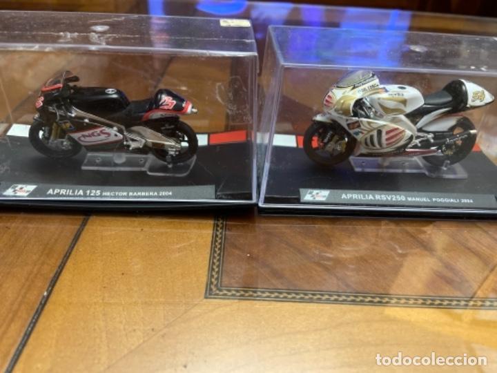 Cars and Motorcycles: 2 Miniaturas moto aprilia