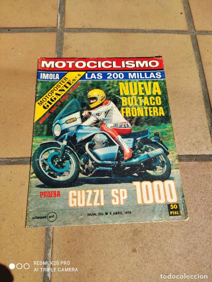 Carros e motociclos: Revista Motociclismo n&ordm; 556--- ABRIL -1978