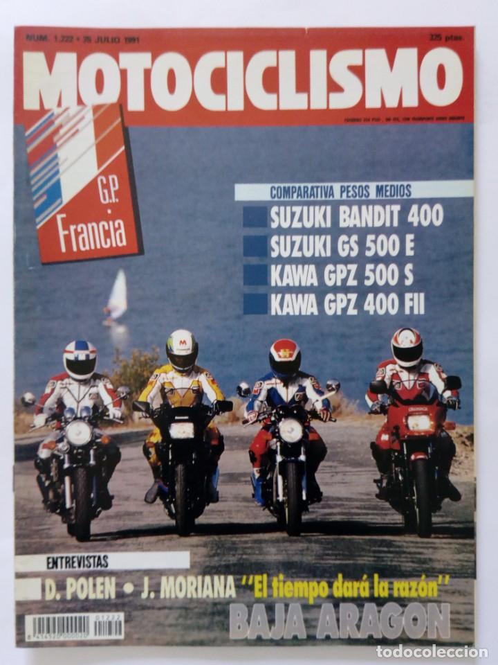 Coches y Motocicletas: MOTOCICLISMO Nº 1222 AÑO 1991 COMPARATIVA SUZUKI/KAWASAKI 400-500, BAJA ARAGÓN, ...- PERFECTO ESTADO - Foto 1 - 269073548