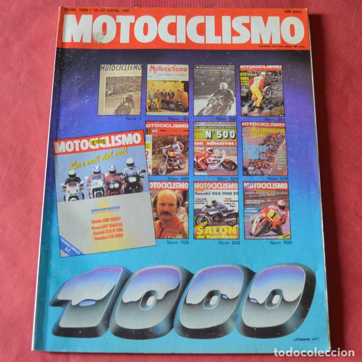 Voitures et Motocyclettes: MOTOCICLISMO - N&ordm; 1000 - 1987