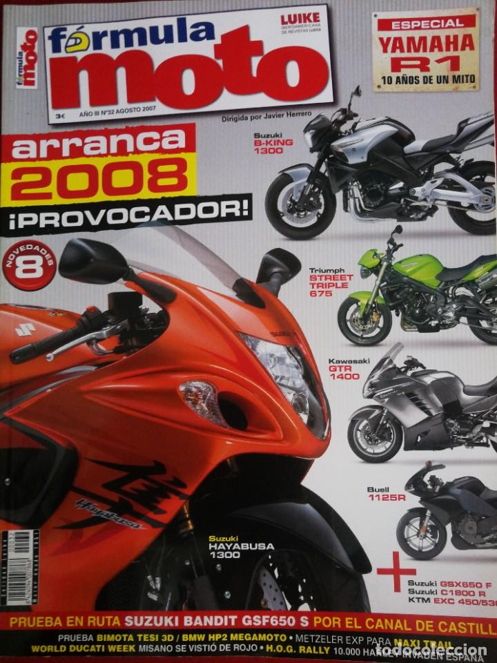 Automobili e Motociclette: F&oacute;rmula moto n 32 agosto 2007