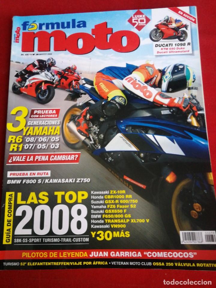 Carros e motociclos: F&oacute;rmula moto n 39 marzo 2008