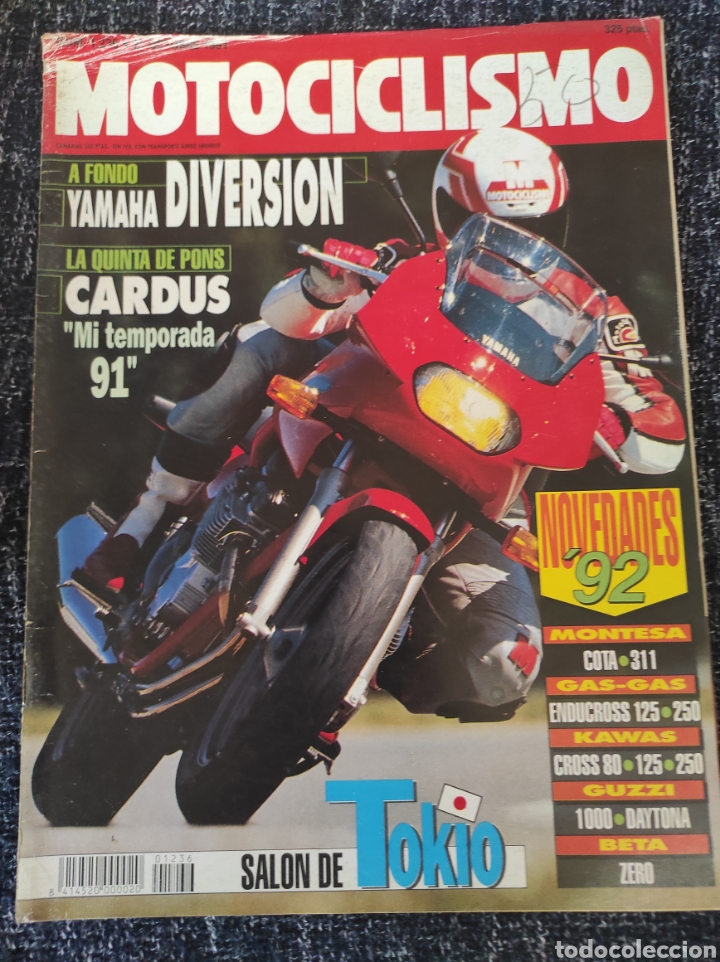 Coches y Motocicletas: MOTOCICLISMO 1236 A&Ntilde;O 1991, NOVEDADES MONTESA COTA 311 GAS GAS ENDUCROSS 125 250 BETA ZERO