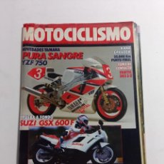 Coches y Motocicletas: REVISTA MOTOCICLISMO Nº 1057 AÑO 1988