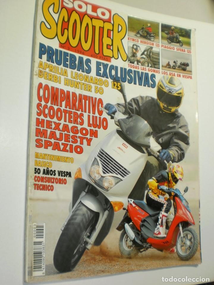 Cars and Motorcycles: solo scooter n&ordm; 3 1996 (buen estado)