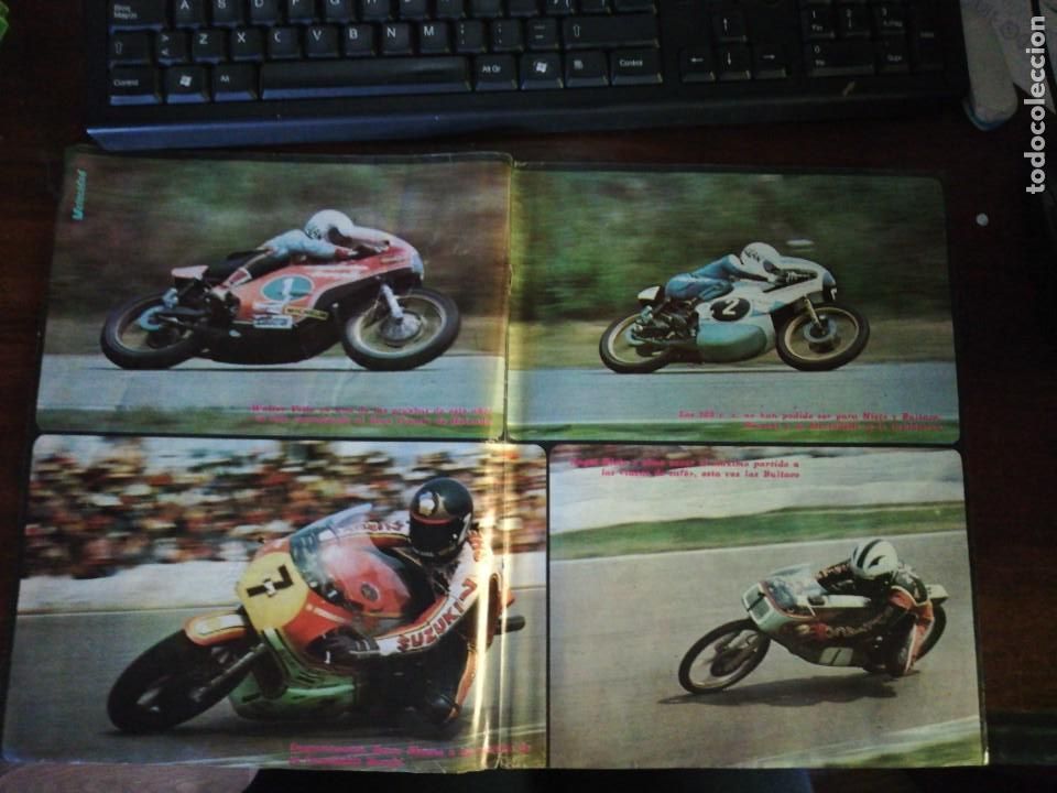 Voitures et Motocyclettes: CUATRO HOMBRES PARA CINCO T&Iacute;TULOS. CAMPEONATOS DEL MUNDO MOTOCICLISMO. 1976. P&Oacute;STER
