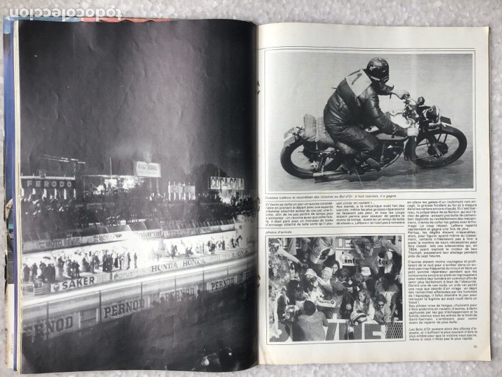 Coches y Motocicletas: Revistas La Moto francesas, año 1975 y 1977, tamaño: 34x24 cm. Números 72 - 78 y 90 - Foto 9 - 294046358