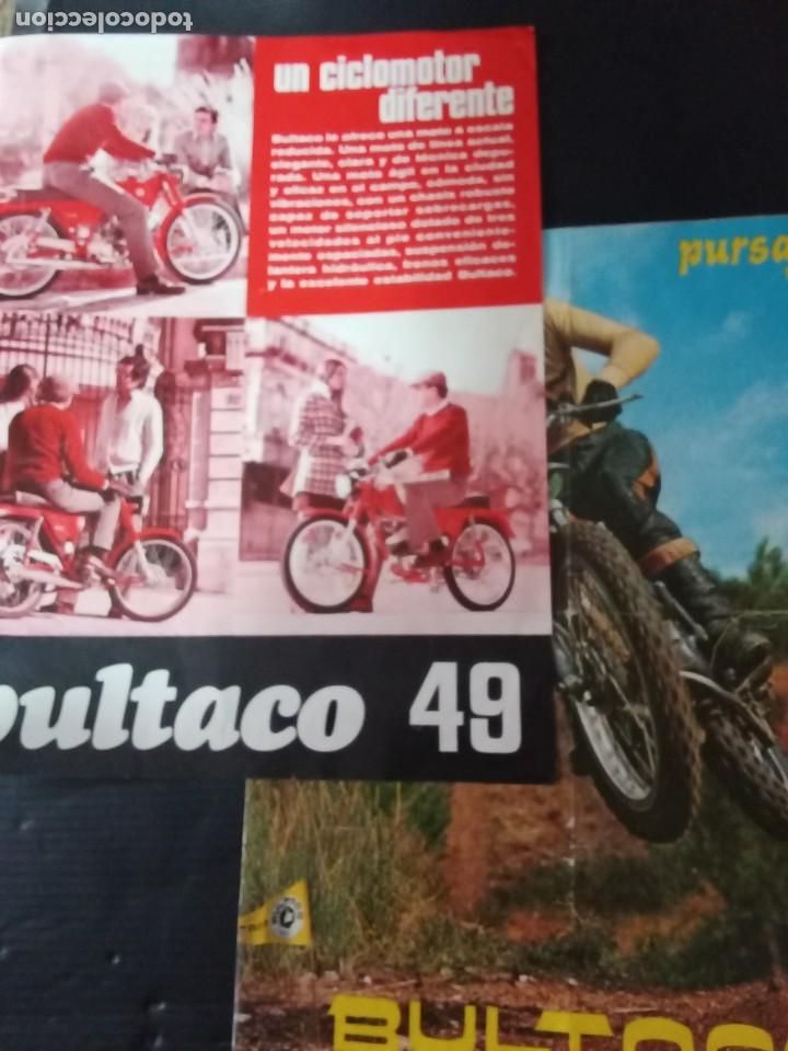 Coches y motocicletas: Bultaco.2 Cat&aacute;logos. - Foto 1