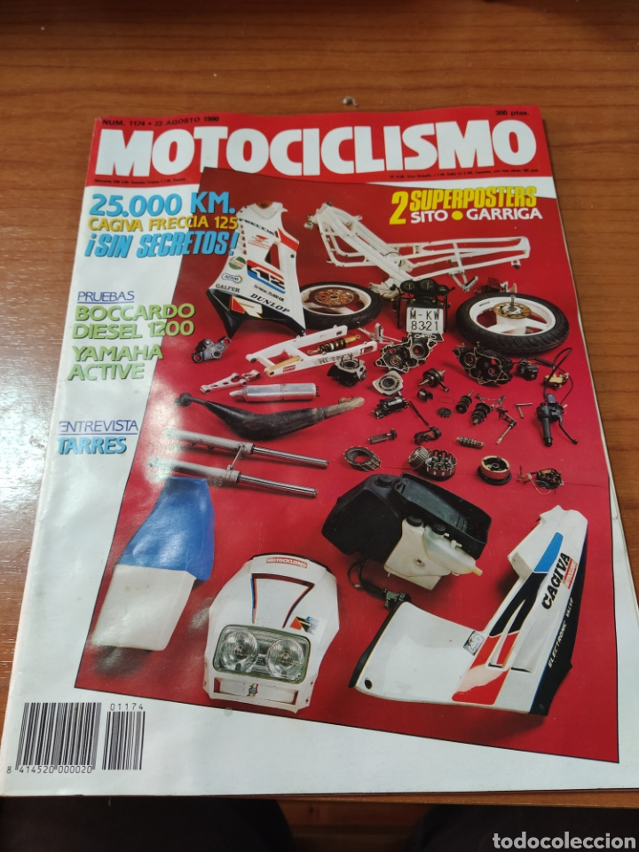 Autos und Motorr&auml;der: Revista Motociclismo 1174 23 agosto 1990